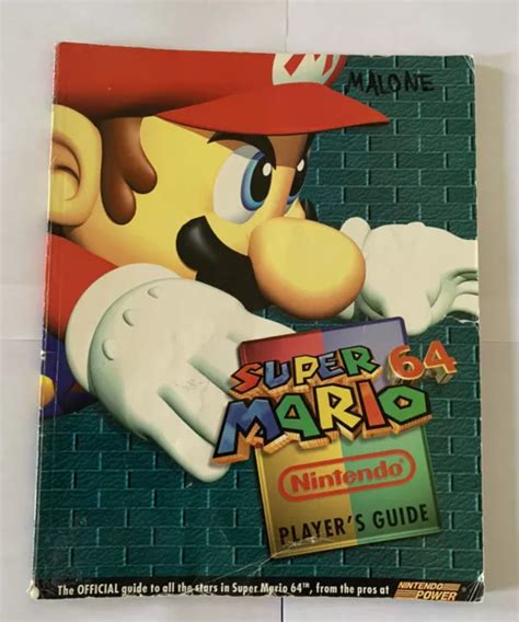 Super Mario 64 Nintendo Power Players Official Guide N64 1996 2500