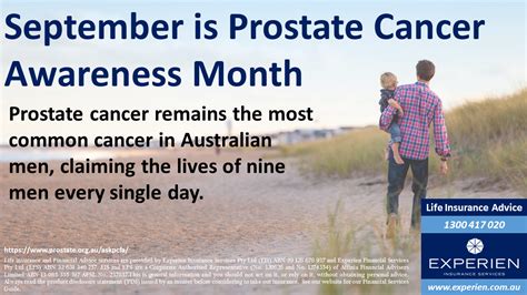 September Is Prostate Cancer Awareness Month Experien Insurance