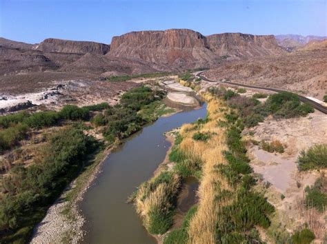 Río Bravo Mexico Rio Grande Us Lac Geo
