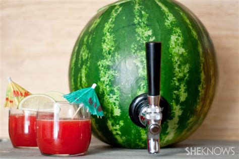 An Entire Watermelon Filled With Vodka Yes Please