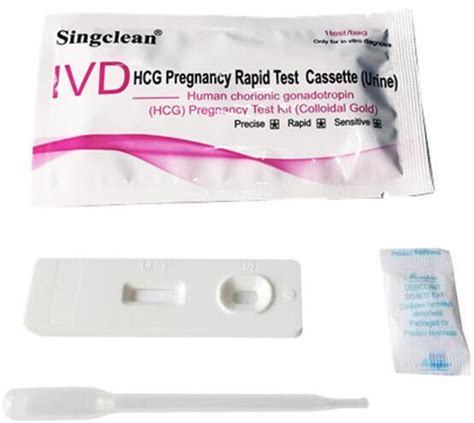 China Ce Certificated Hcg Pregnancy Test Cassettestripmidstream For