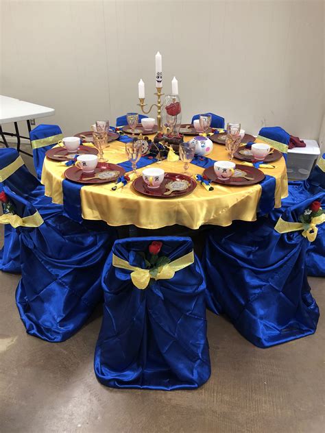 Beauty and the Beast table | Beauty and the beast, Decor, Table decorations