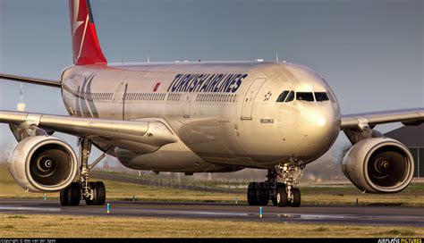 Tc Jnn Turkish Airlines Airbus A330 300 At Amsterdam Schiphol