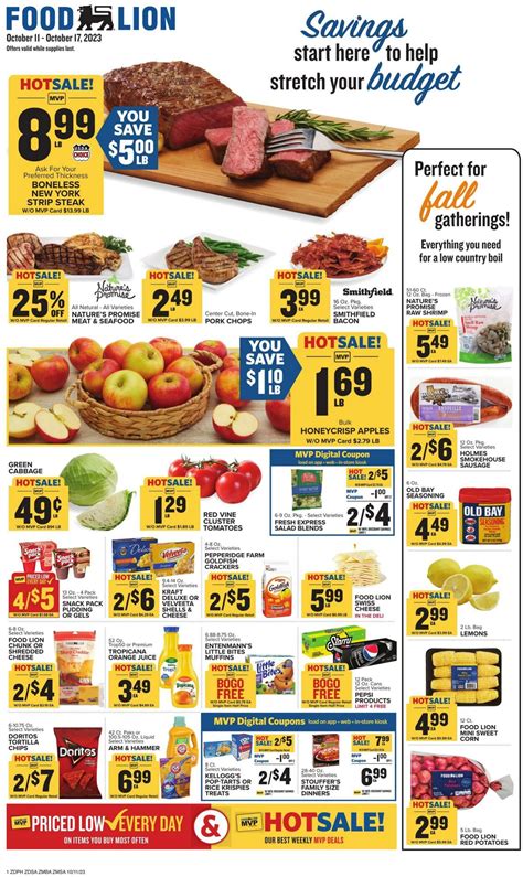 Food Lion Ad Circular 1011 10172023 Rabato