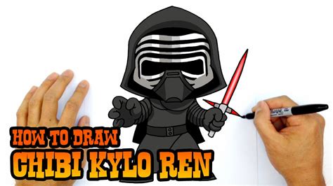 How To Draw Chibi Kylo Ren Star Wars C4k Academy