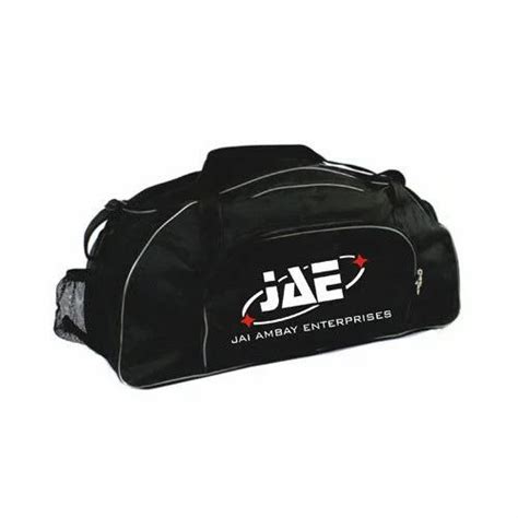 Salute Blackwhite Semi Oval Sport Kit Bags At Rs 799piece In