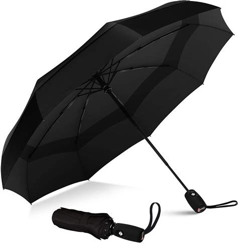 Repel Umbrella Compact Windproof Double Vented Teflon Umbrella