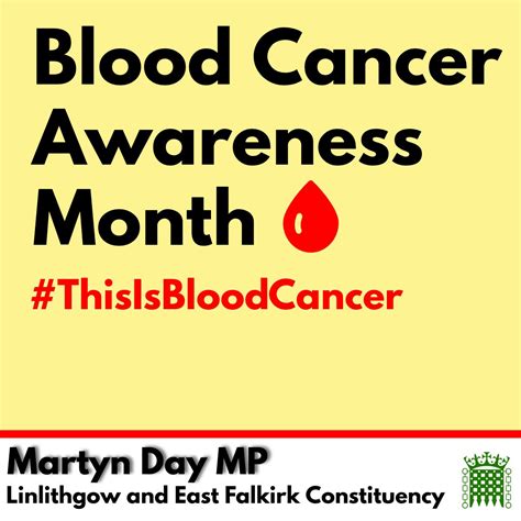 Martyn Day Mp On Twitter September Is Blood Cancer Awareness Month 🩸