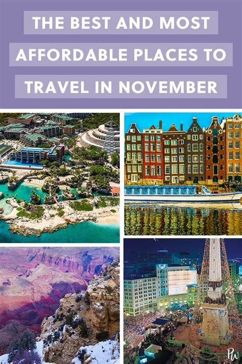 5 Best Places To Travel In November Places To Travel Best Places To