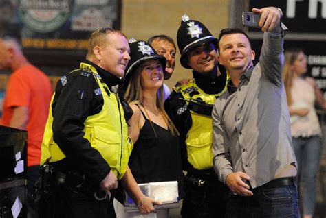 Bank Holiday Mayhem Newcastle Revellers Snapped In Raunchy Drunken