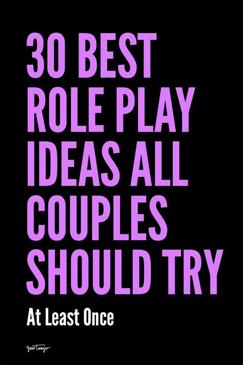 30 best role play ideas couples should try at least once artofit