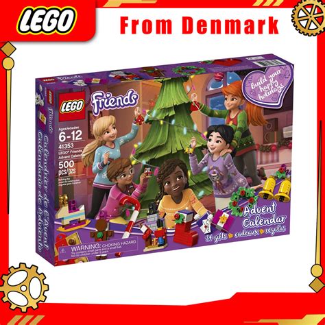 Original Lego Friends Advent Calendar 41353 Edition Small Construction Toys Christmas Countdown