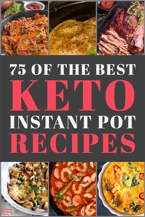 75 Easy Keto Instant Pot Recipes Low Carb Pressure Cooker Meals