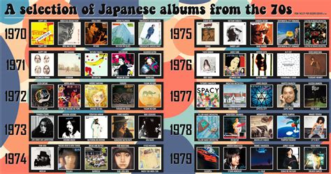 A Selection Of Japanese Albums From The 70s Chart Rcitypop