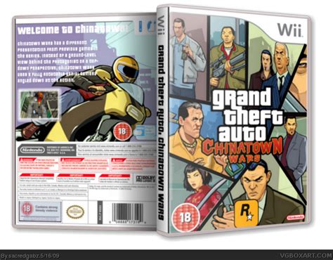 Grand Theft Auto Chinatown Wars Wii Box Art Cover By Sacredgabz