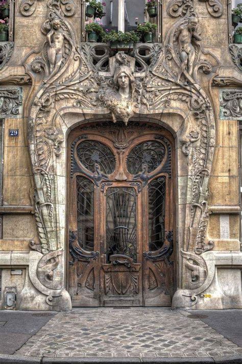 Art Nouveau Doorway 29 Avenue Rapp Paris By Jules Lavirotte Art