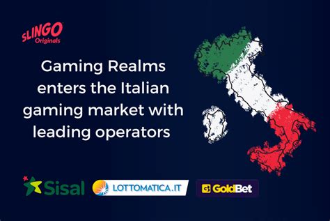 Gaming Realms Enters The Italian Gaming Market With Market Leading