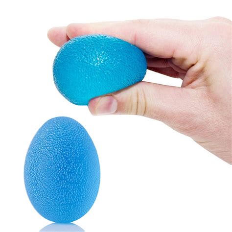Silicone Grip Ball Hand Exercise Ball Finger Strengthener 3 Squeeze