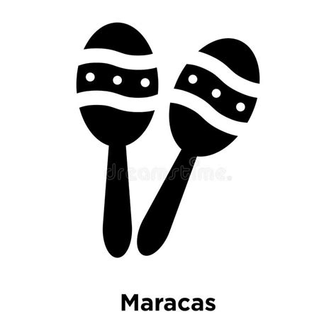 maracas icon vector isolated on white background maracas sign stock vector illustration of