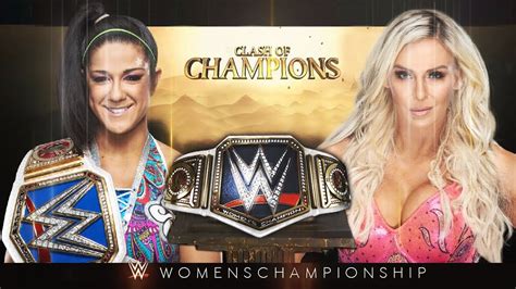 Bayley Vs Charlotte Flair Smackdown Women S Championship Clash Of