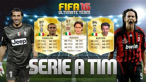 Fifa 21 gattuso pro clubs look alike tutorial italian legend. FIFA 16 ULTIMATE TEAM - Serie A TIM com Inzaghi Chiellini ...
