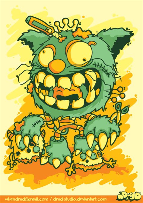 Cat Monster By Drud Studio On Deviantart