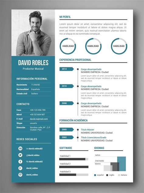 Open microsoft word, then click on new from template. then, type cv or curriculum vitae) into. PLANTILLA CV INFOGRAFIA VIGO