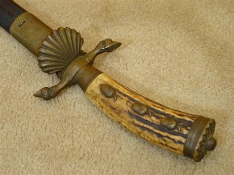 Rare Old Antique Wkc German Stag Hunting Dagger Sword 38583516