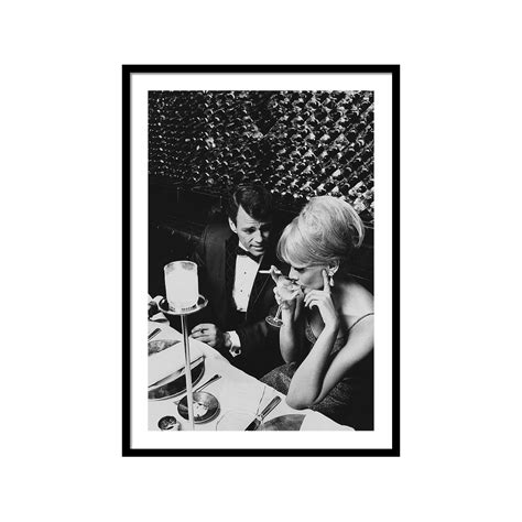 Photo 1 Of 1 In A Glamorous 1960s Couple Dining By Horn And Griner Art