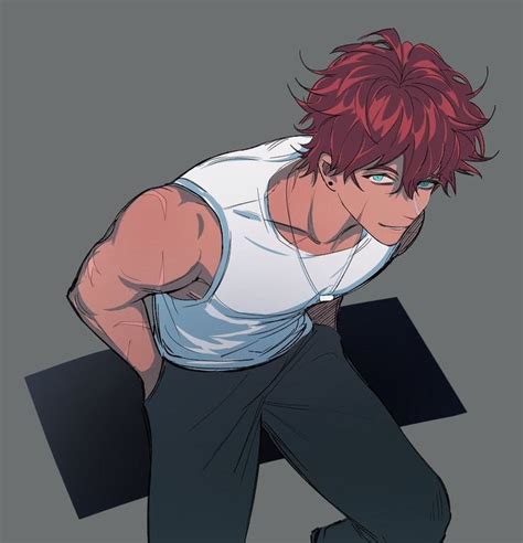 Ilikyoura Doctor Handsome Anime Guys Red Hair Anime Guy Handsome Anime