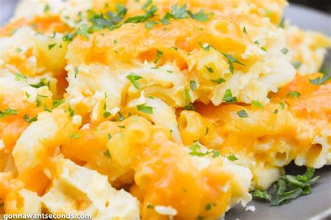 Once you have the macaroni cooked and drained, place in a large bowl and while still hot and add the cheddar. Paula Deen Mac and Cheese (Preps in 20 mins!) | Recipe ...