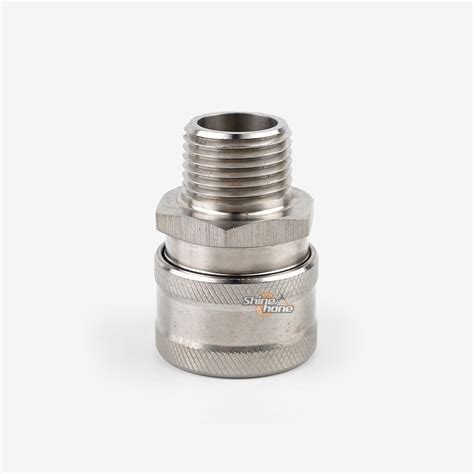 Stainless Steel Quick Disconnect Female Qd X 12 In Mpt Shinehone