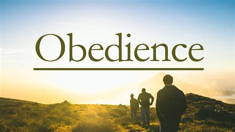 Obedience Hands Full Of Blessings