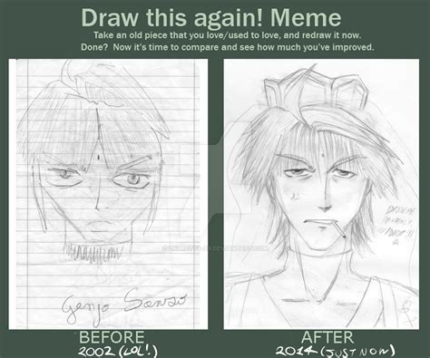 Draw This Again Meme Genjo Sanzo Hoshi By Lauretta 89 On Deviantart