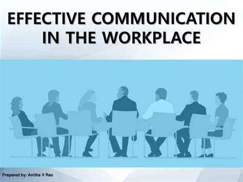 Effective Communication At Workplace