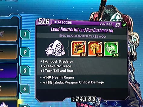 Amazing Class Mod For Crit Fl4k Rborderlands3