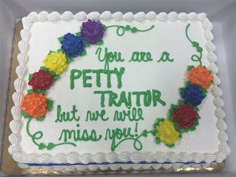 / even though you don't need it. 50 super funny farewell cakes that are too savage in 2021 | Going away cakes, Goodbye gifts ...