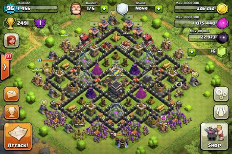Top 10 Clash Of Clans Town Hall Level 9 Defense Base Design Good Clash Of Clans Base Thats