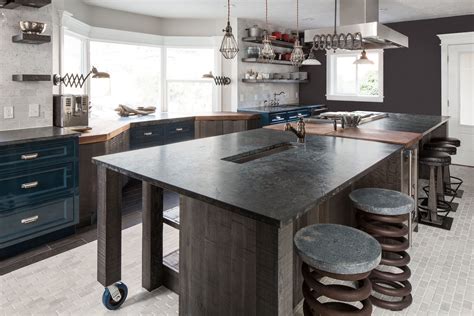 Industrial Beauty Black Soapstone From Bedrock Quartz Countertops