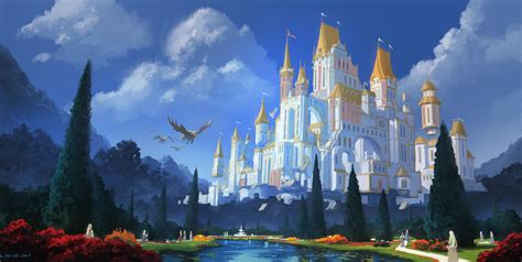 Fantasy Castle 4k Ultra Hd Wallpaper By Andreas Rocha