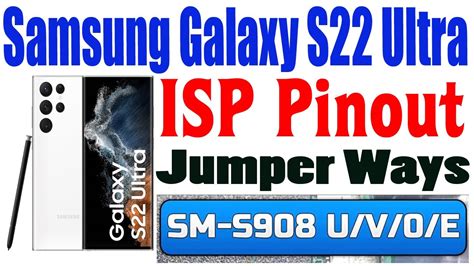 Samsung Galaxy S Ultra ISP PinOUT Test Point Image Gsm Free Equipment YouTube