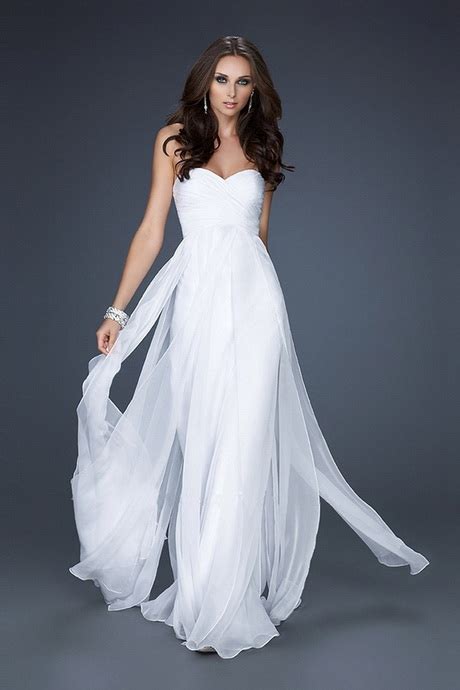 White Simple Wedding Dresses Natalie