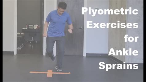 Plyometric Exercises For Ankle Sprains Youtube