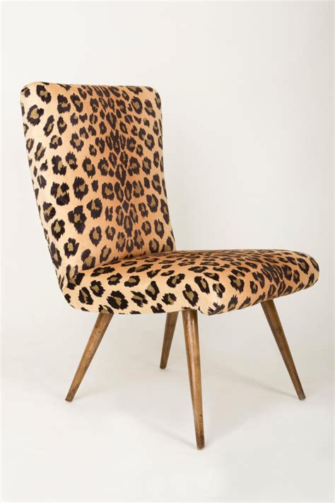 Shopee guarantee | free shipping | daily discover. Set of Two Mid-Century Modern Leopard Print Chairs, 1960s ...