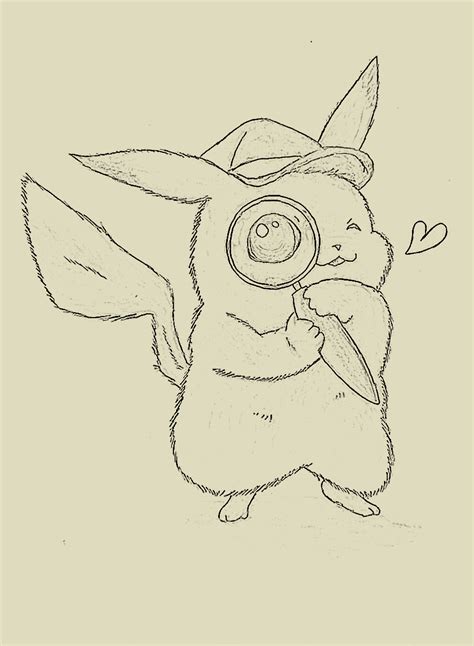 How Do You Draw Detective Pikachu
