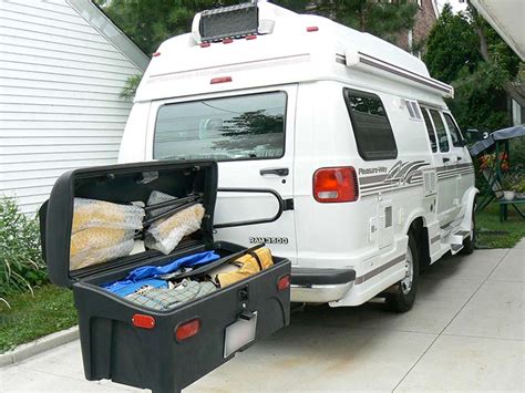 Hitch Cargo Carriers For Rvs And Conversion Vans Stowaway