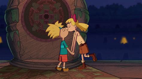 Image Arnold And Helga Finally Kisspng Nickelodeon Fandom