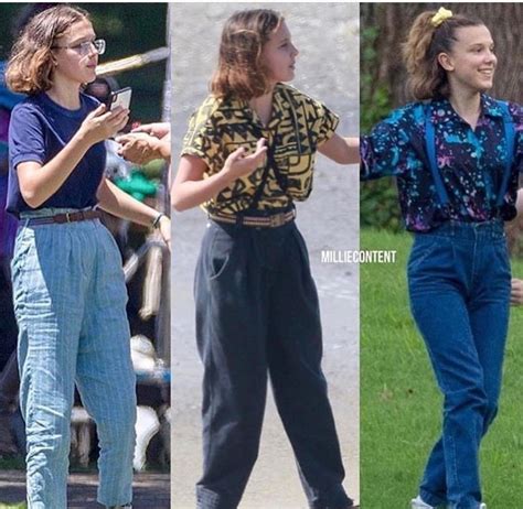 3 Outfits Ropa De Eleven Stranger Things 3 Champion Tv Show