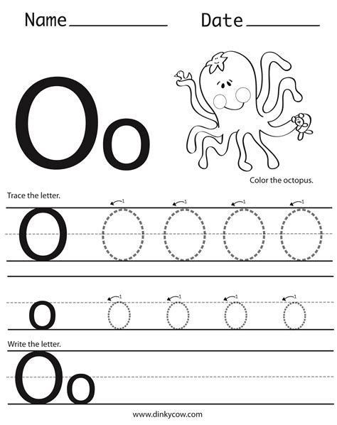 Worksheet Letter O Preschool Printable Worksheets And Activities For