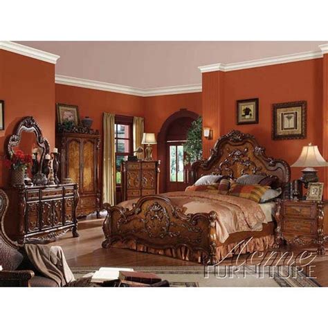 King bed, dresser, mirror only. Dresden Panel Bedroom Set Acme Furniture | Furniture Cart